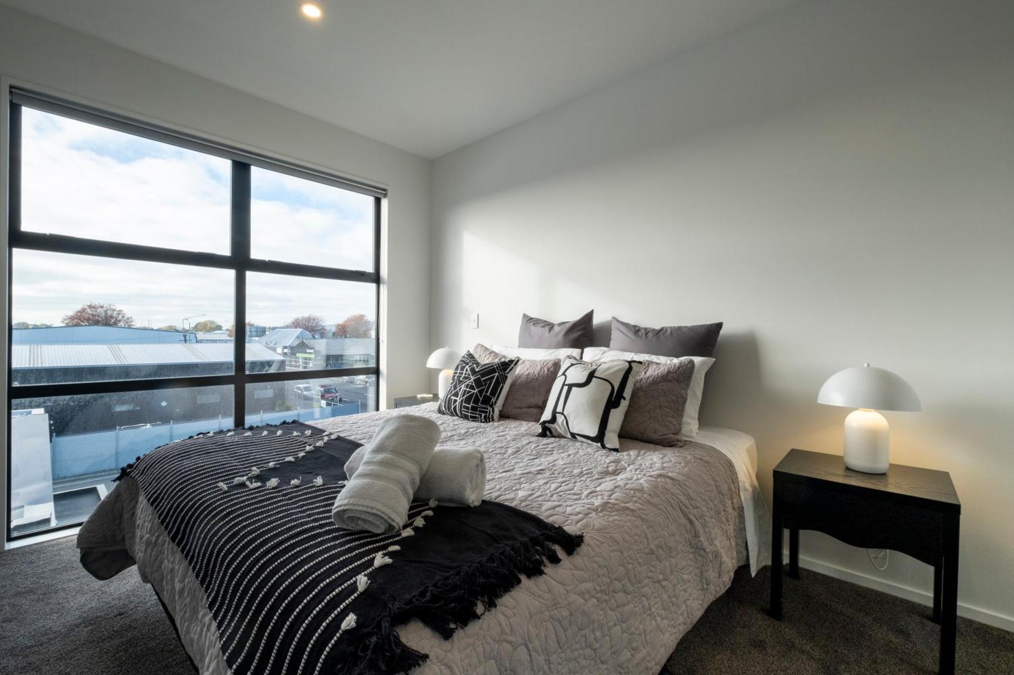 Luxury 2 Bed Townhome In Cbd Christchurch Exterior foto