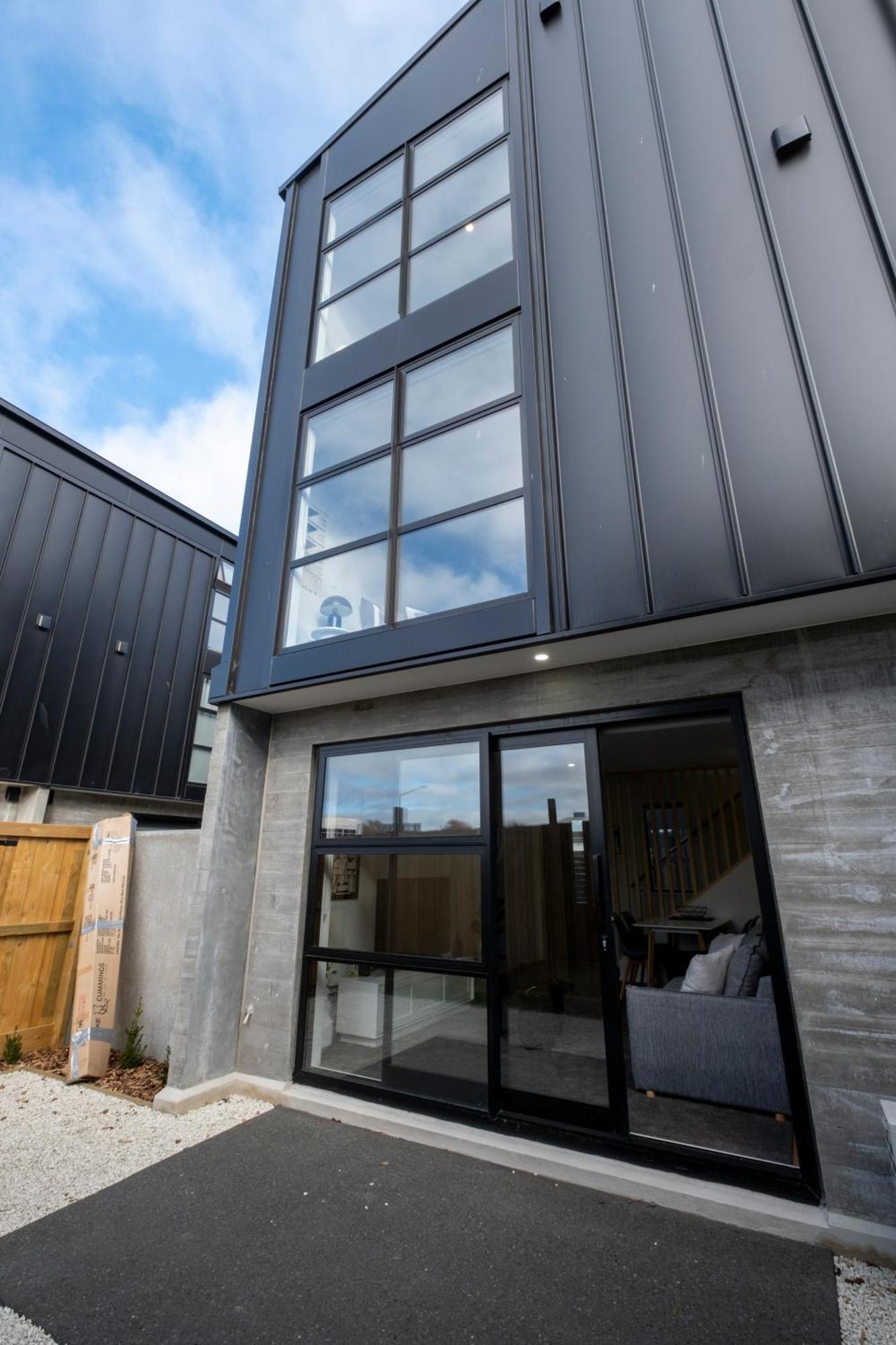 Luxury 2 Bed Townhome In Cbd Christchurch Exterior foto